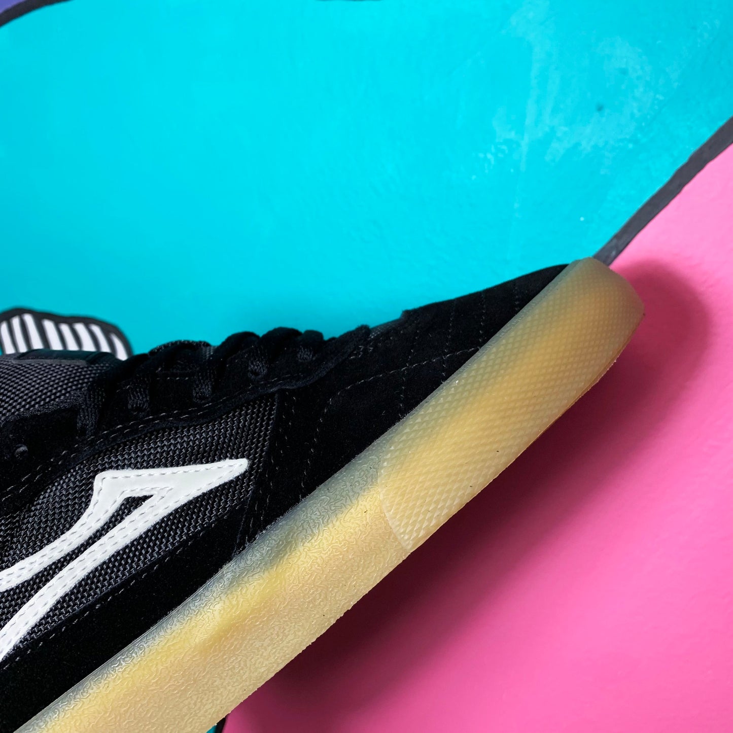 LAKAI LTD CAMBRIDGE BLACK GLOW SUEDE