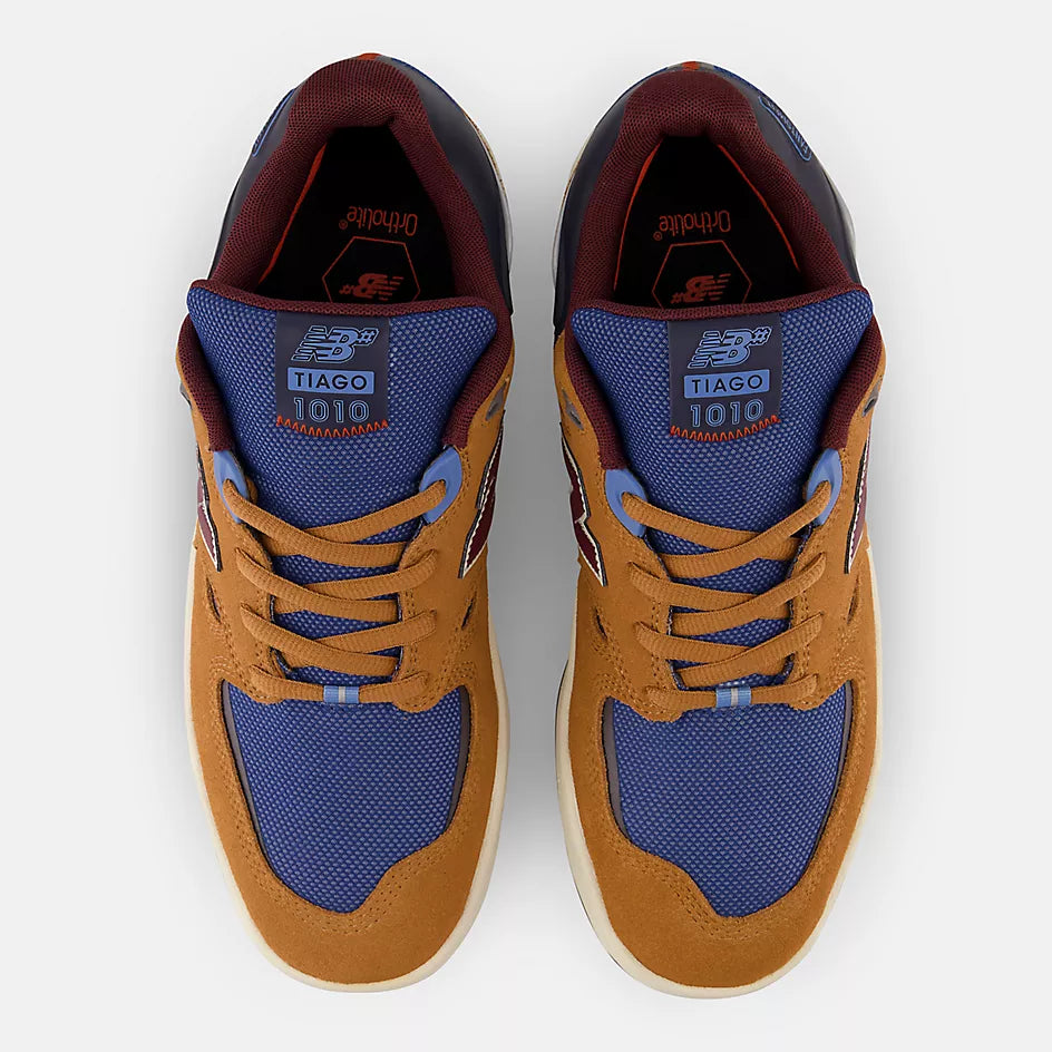 NEW BALANCE NUMERIC TIAGO LEMOS 1010 BROWN ORANGE BLUE