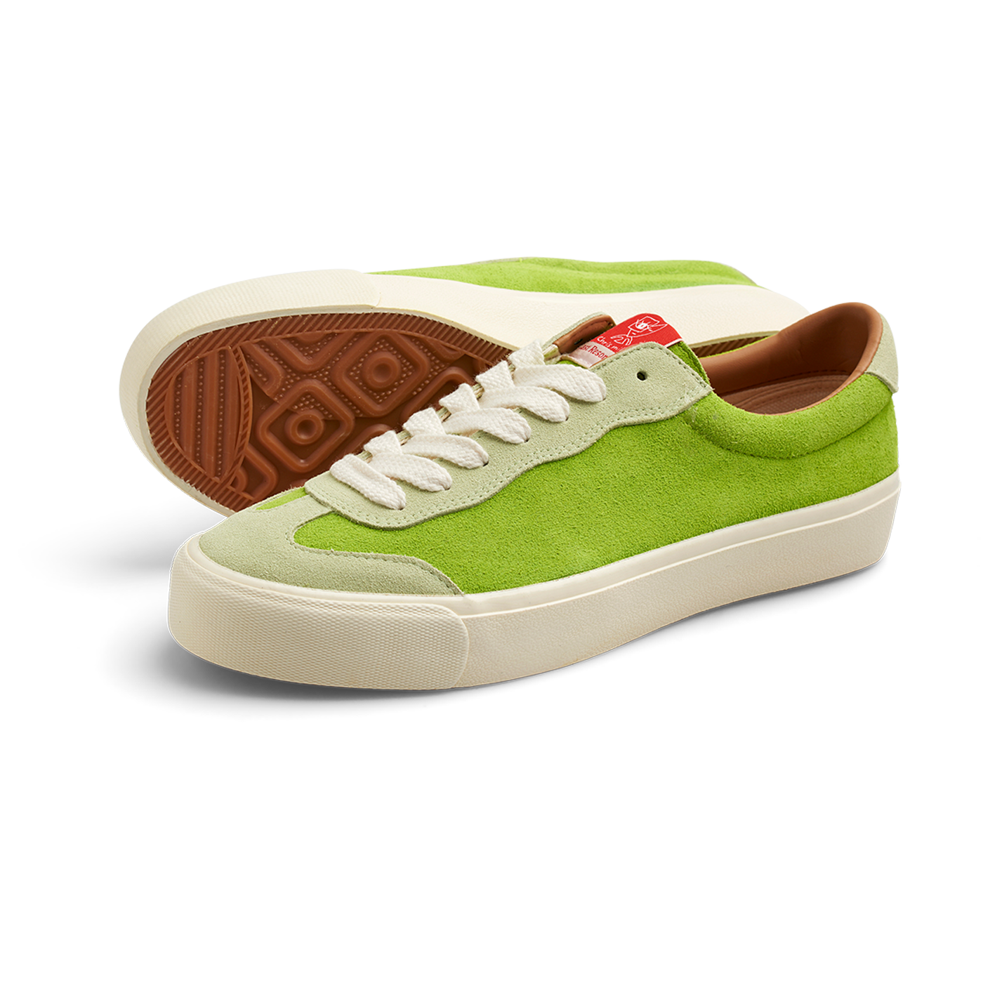 LAST RESORT AB MILIC SUEDE LOW DUO GREEN/WHITE