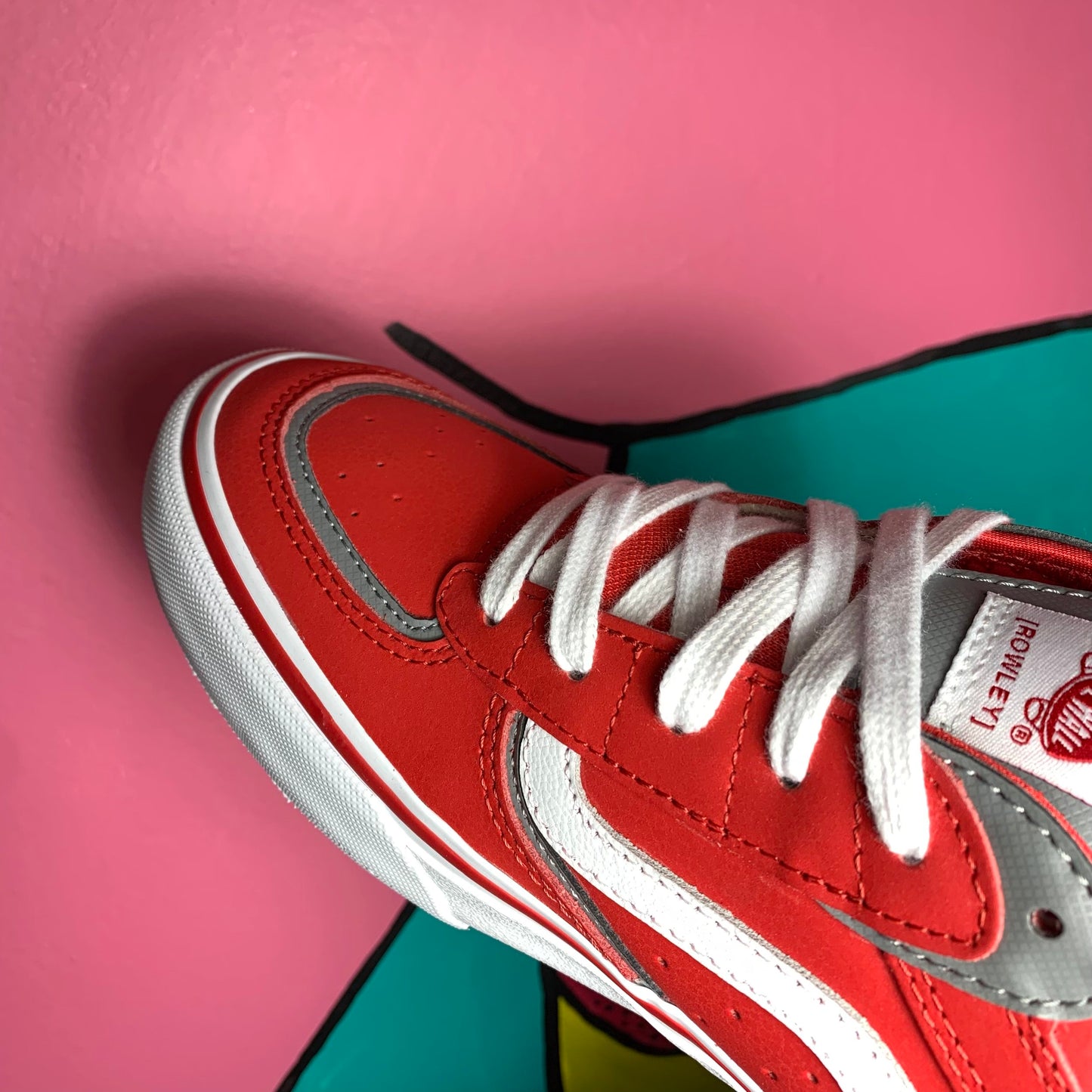 VANS ROWLEY RACING RED WHITE