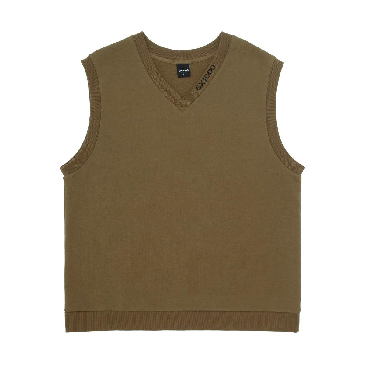 GX1000 GINO SWEATER VEST OLIVE