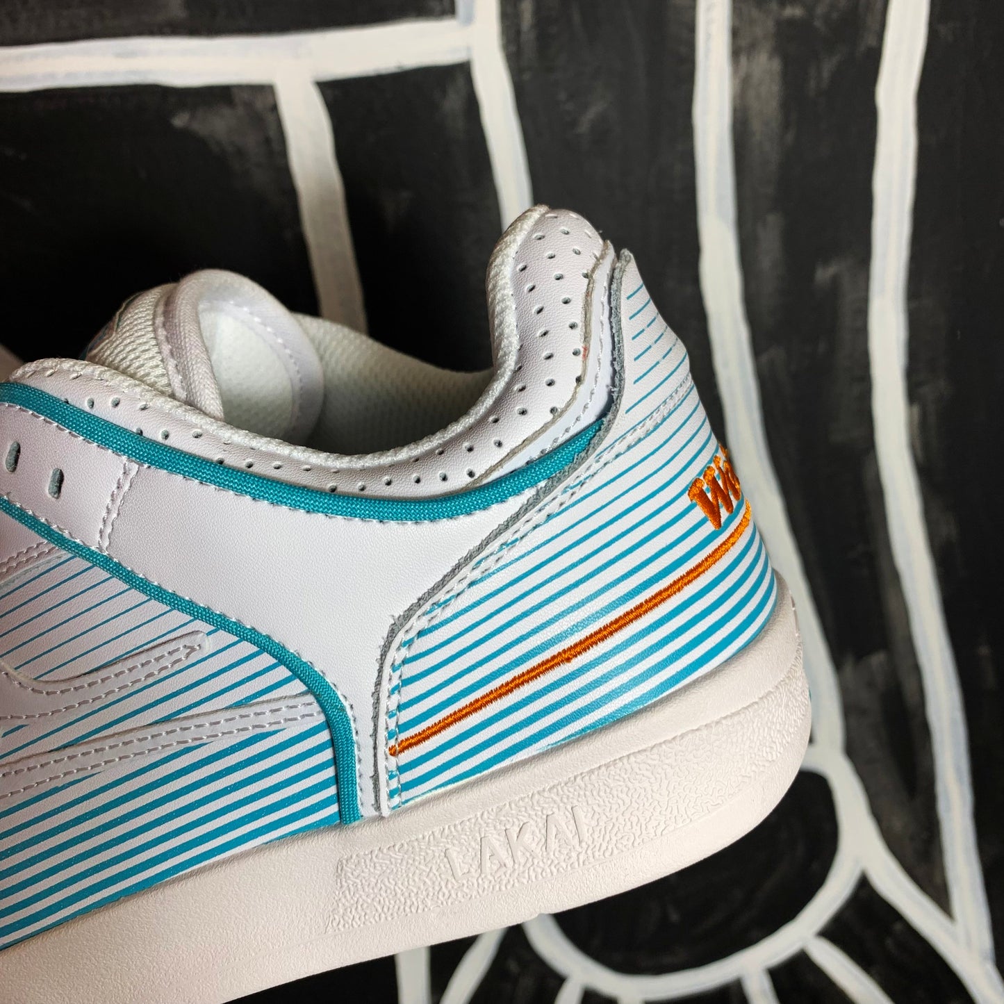 LAKAI LTD TELFORD LOW WHITE LEATHER ROB WELSH