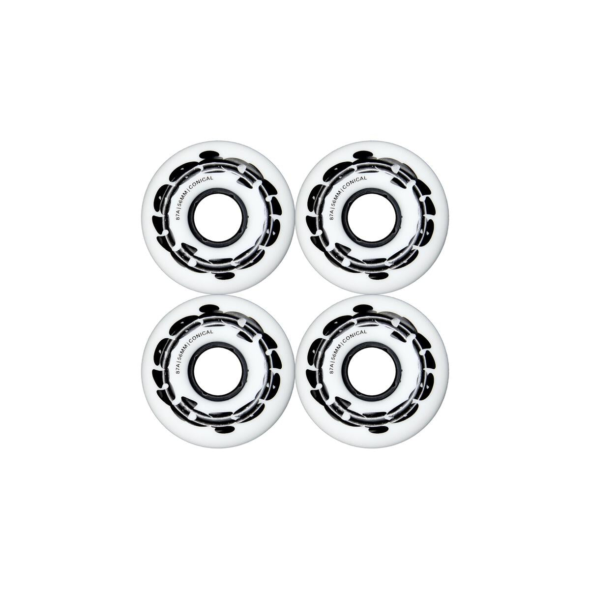 QUASI SKATEBOARDS STONER CRUISER WHEEL 87A WHITE 56MM