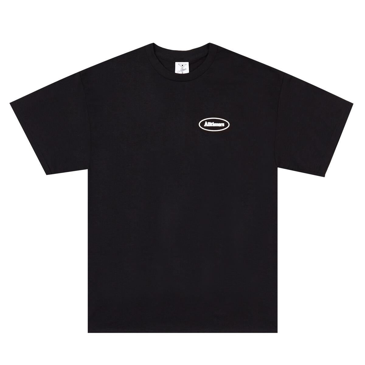 ALLTIMERS BROADWAY OVAL TEE BLACK