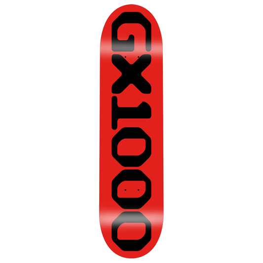 GX1000 OG LOGO DECK RED 8.75