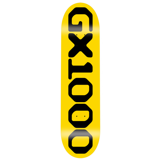 GX1000 OG LOGO DECK YELLOW 8.375