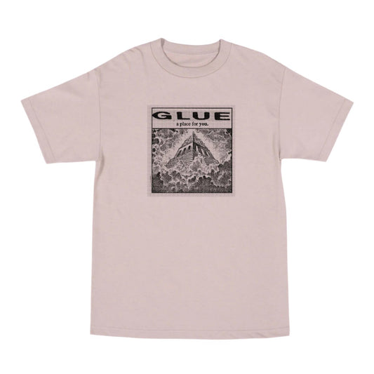 GLUE SKATEBOARDS A PLACE FOR YOU TEE SAND