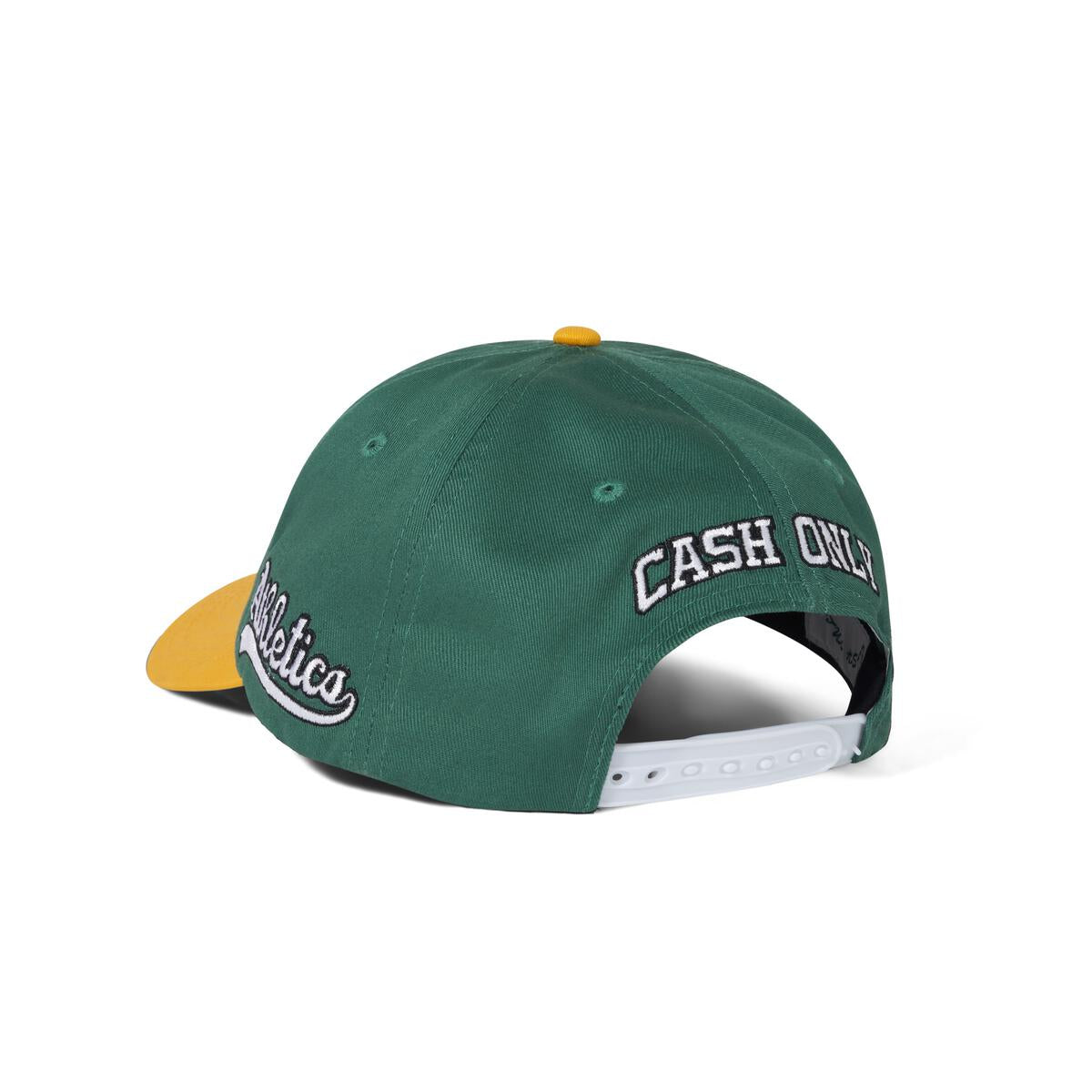 CASH ONLY DIST BALLPARK SNAPBACK CAP GREEN / GOLD