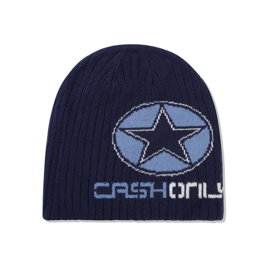 CASH ONLY DIST ALL WEATHER BEANIE NAVY