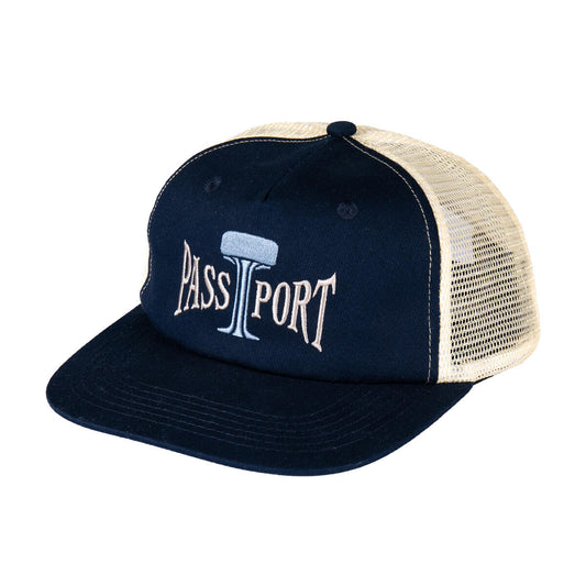 PASS~PORT SKATEBOARDS TOWERS OF WATER WORKERS TRUCKER CAP