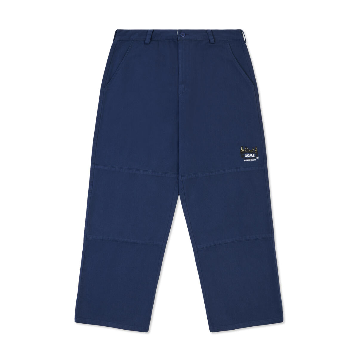 COME SUNDOWN AUSTRALIA TOIL PANTS WASHED BLUE