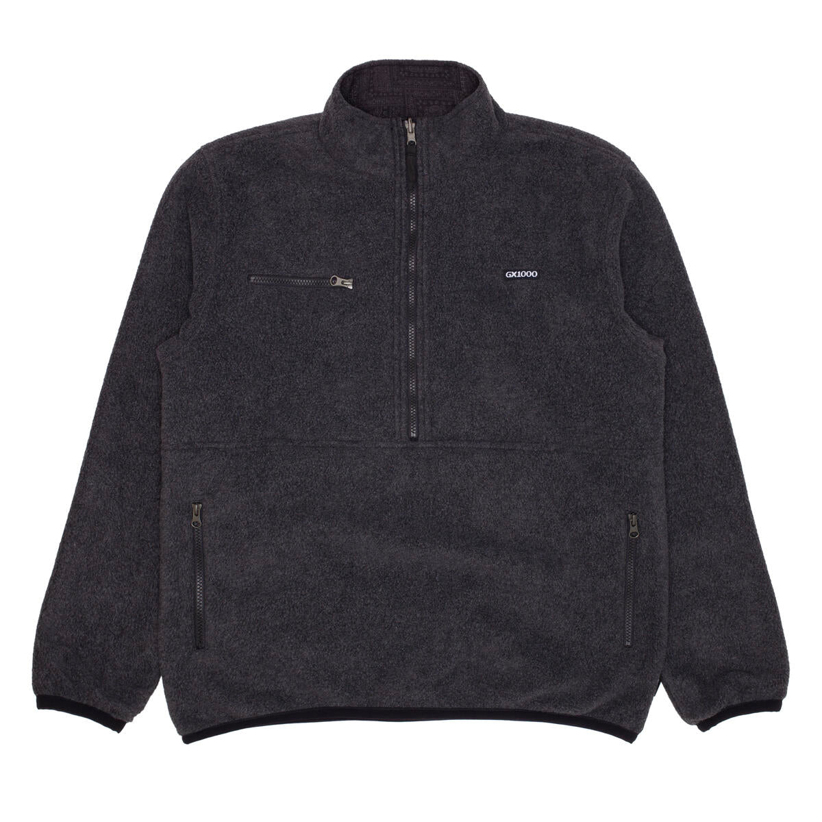 GX1000 REVERSIBLE POLAR FLEECE JACKET BLACK – Olympia Skateshop