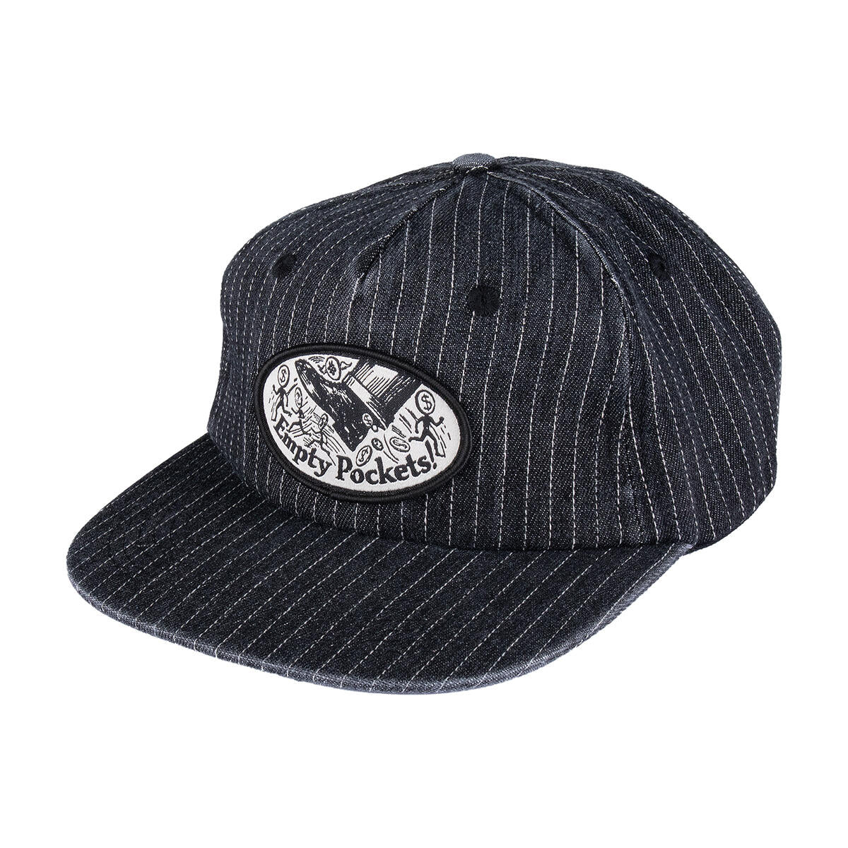 PASS~PORT SKATEBOARDS EMPTY POCKETS WORKER CAP BLACK