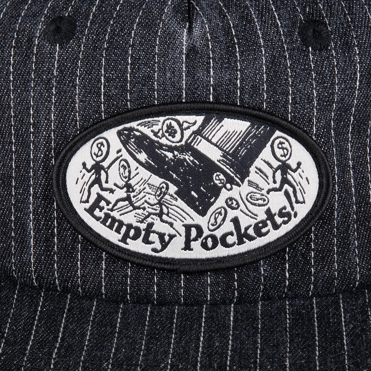 PASS~PORT SKATEBOARDS EMPTY POCKETS WORKER CAP BLACK