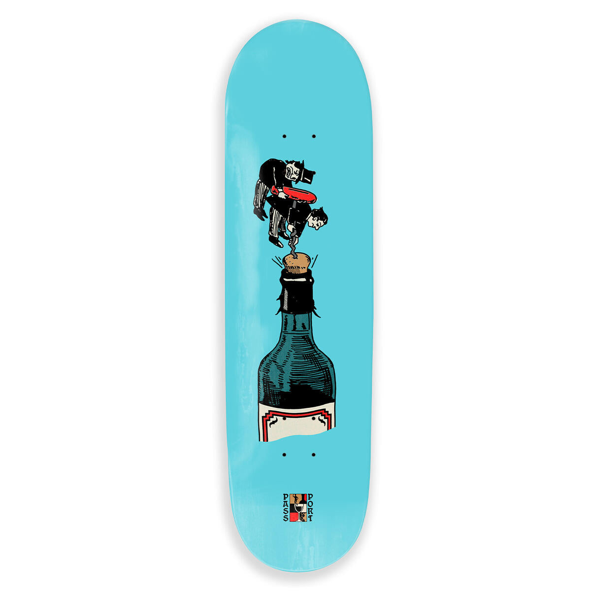 PASS~PORT SKATEBOARDS WINE EM' DINE EM' SERIES AN INTRO TO WINE 8.5