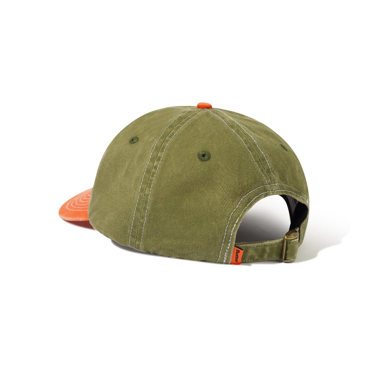 BUTTERGOODS ART 6 PANEL CAP FATIGUE/SHERBET