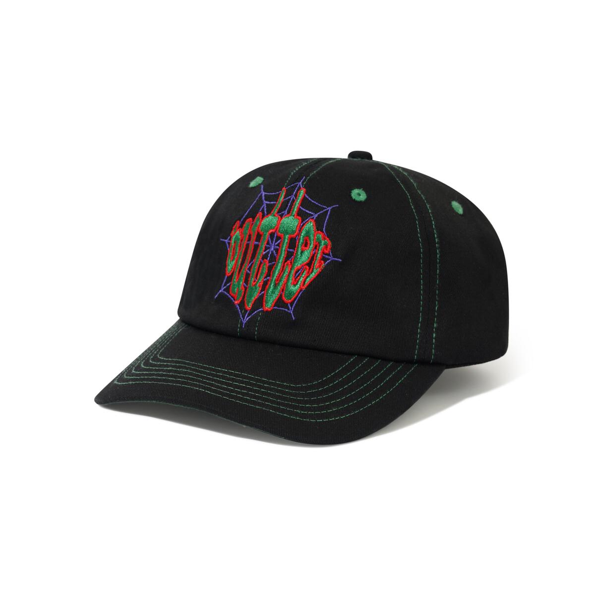 BUTTERGOODS FRENZY 6 PANEL CAP BLACK