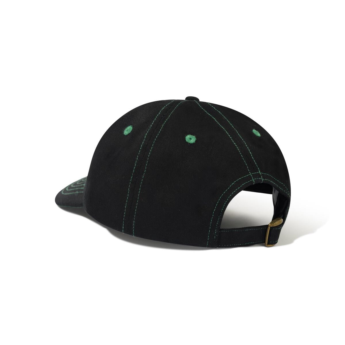 BUTTERGOODS FRENZY 6 PANEL CAP BLACK