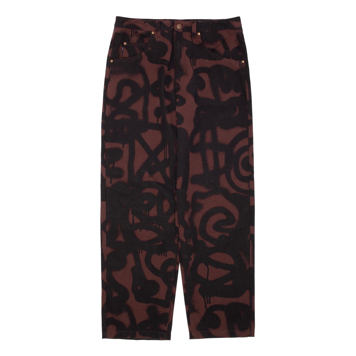 GX1000 BAGGY PANT SPRAYED BROWN