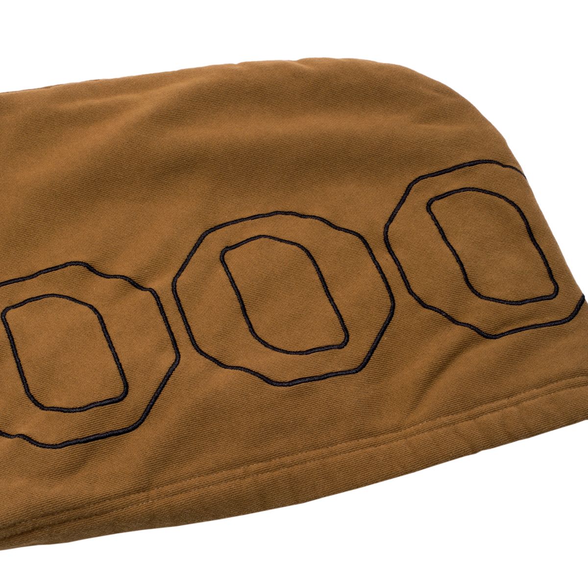 GX1000 OG LOGO ON HOOD HOODIE BROWN