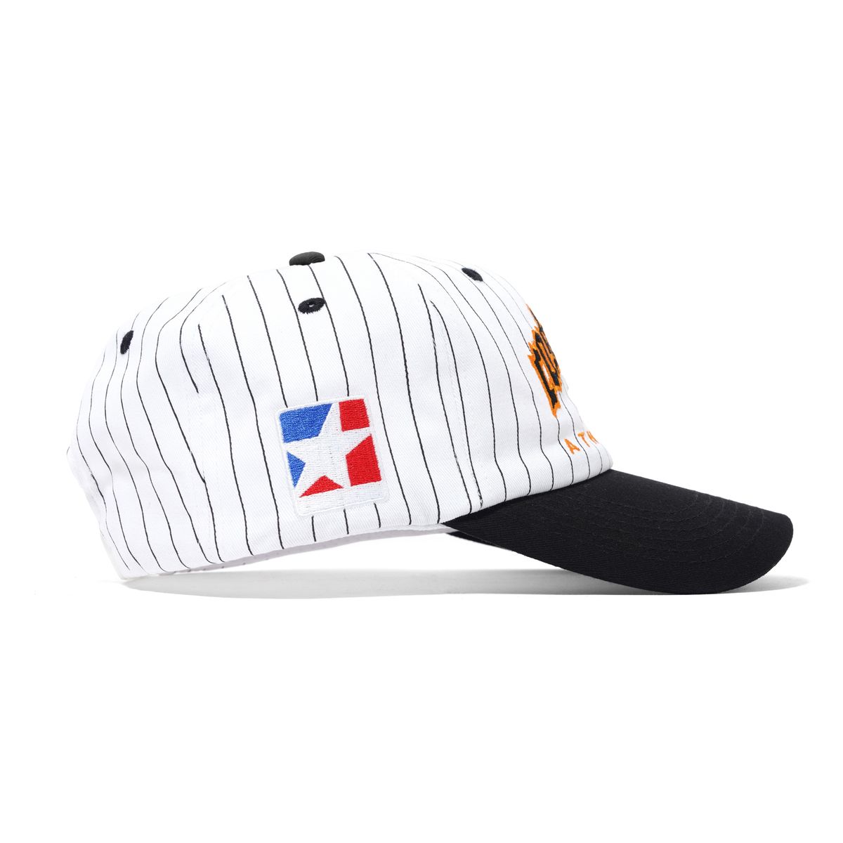 CASH ONLY DIST BALLPARK 6 PANEL CAP WHITE