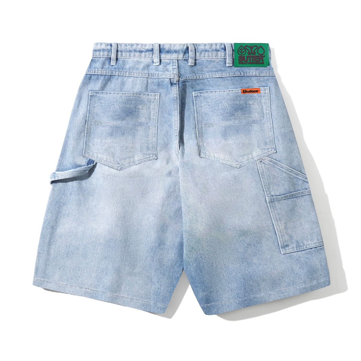BUTTERGOODS WEATHERGEAR DENIM SHORTS FADED BLUE