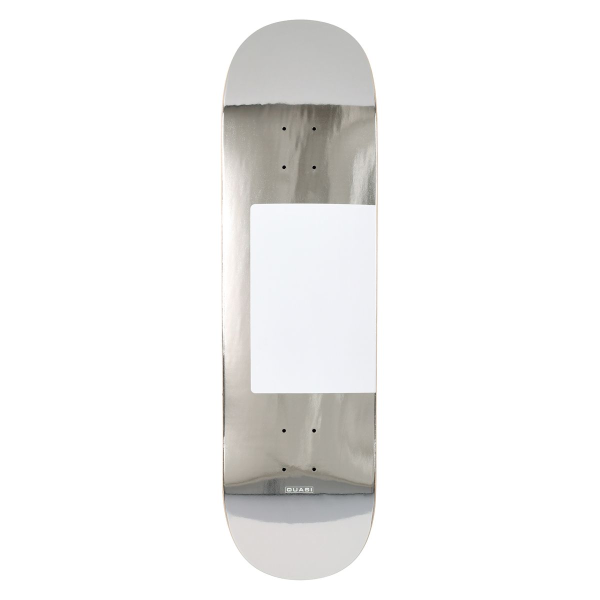 QUASI SKATEBOARDS PROTO DECK SILVER FOIL 8.5