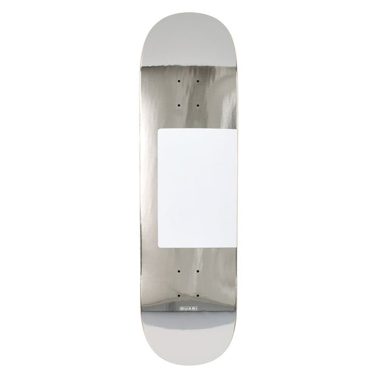 QUASI SKATEBOARDS PROTO DECK SILVER FOIL 8.5