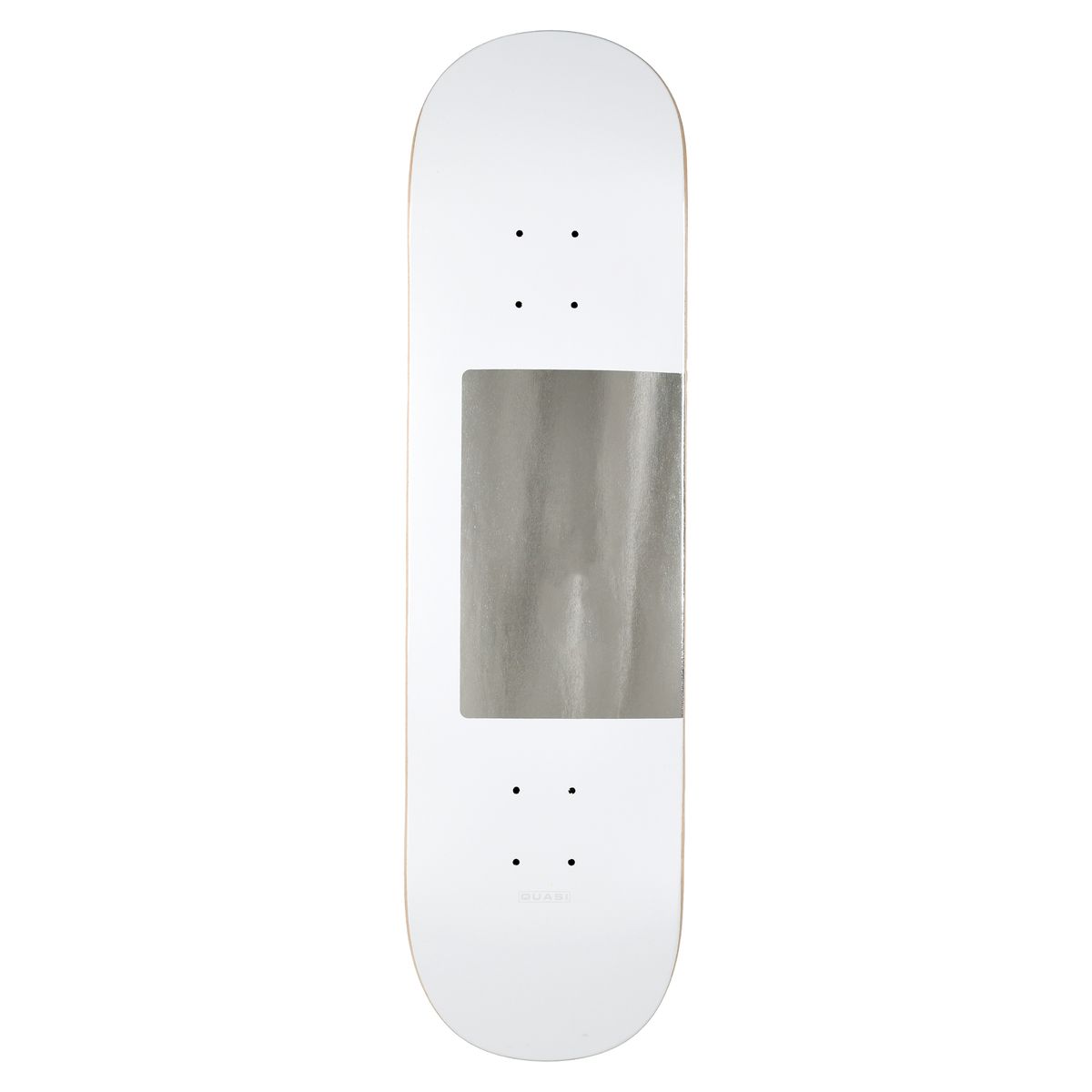 QUASI SKATEBOARDS PROTO DECK WHITE FOIL 8.25