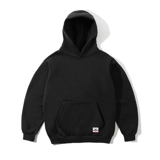 CASH ONLY DIST HEAVY WEIGHT BASIC PULLOVER HOODIE BLACK