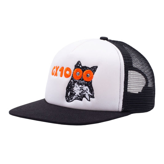 GX1000 OWL TRUCKER CAP BLACK/WHITE