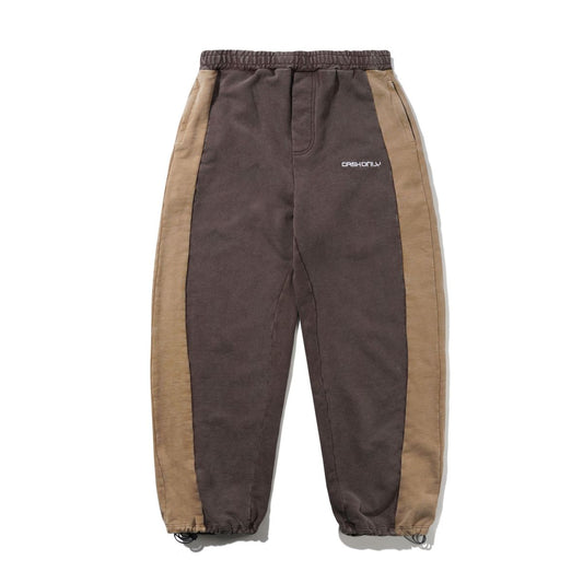 CASH ONLY DIST SHIFT TRACK PANTS VINTAGE BROWN