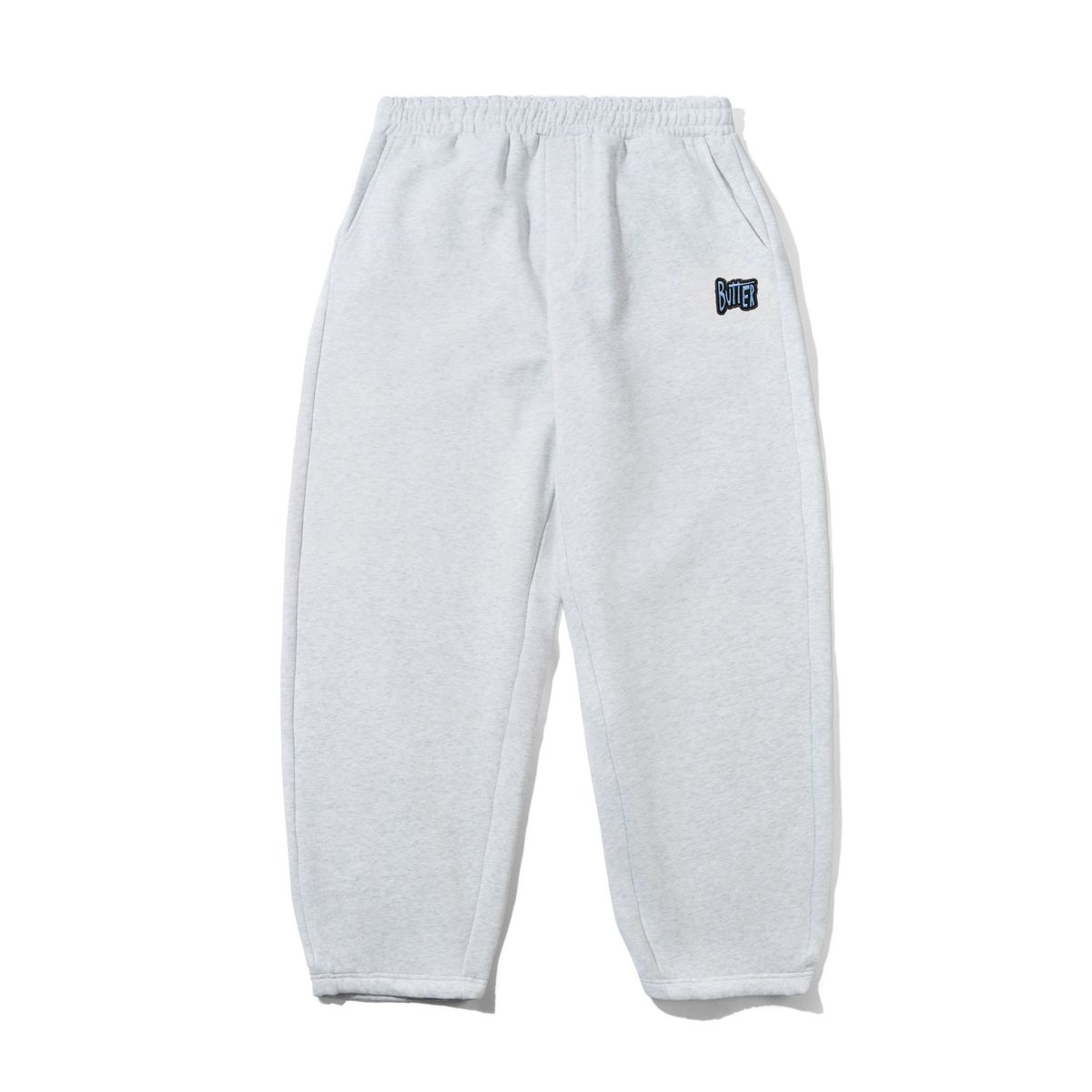 BUTTERGOODS SKETCH FLEECE TRACK PANTS ASH
