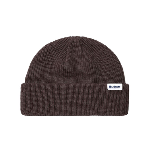 BUTTERGOODS WHARFIE BEANIE CHOCOLATE