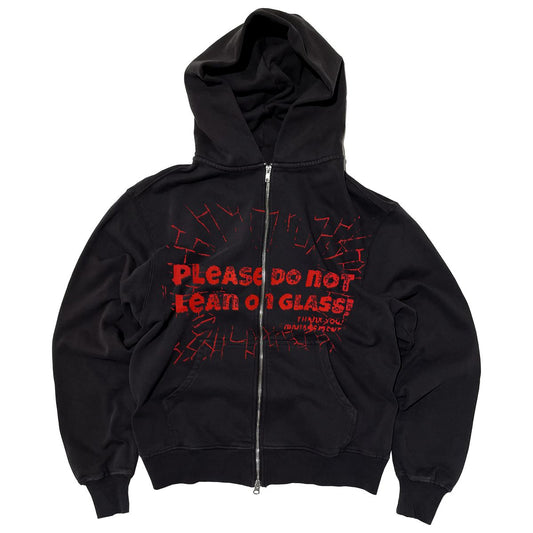 WKND SKATEBOARDS PLEASE DO NOT LEAN ON GLASS HOODIE