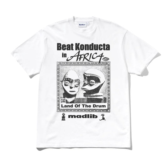 BUTTERGOODS X MADLIB AFRICA TEE WHITE