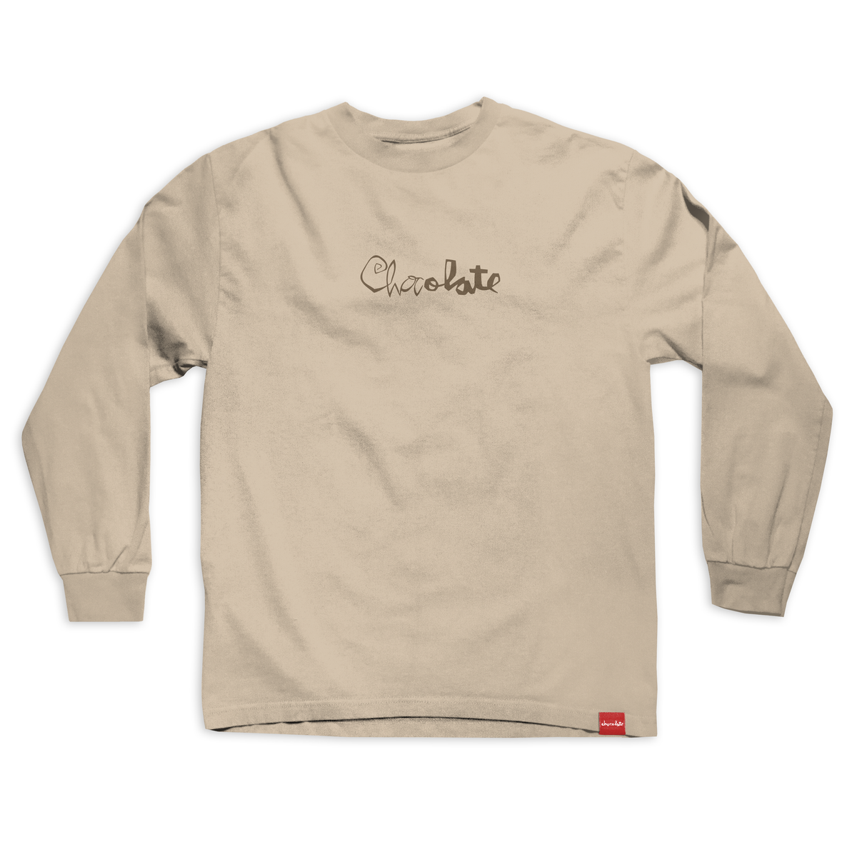 CHOCOLATE SKATEBOARDS SKRUNK LONGSLEEVE TEE SAND