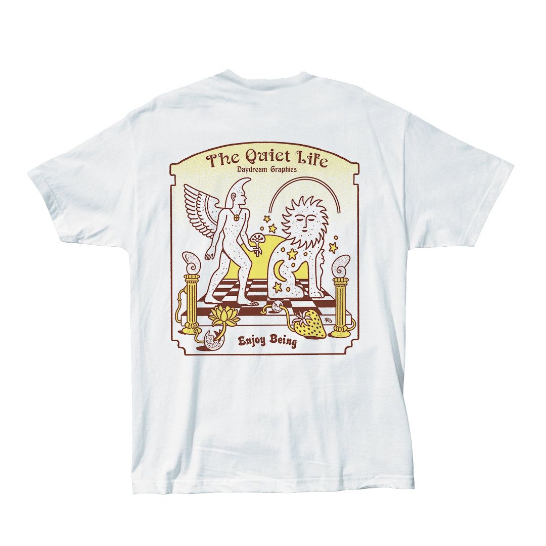 THE QUIET LIFE DAYDREAM GRAPHICS TEE WHITE