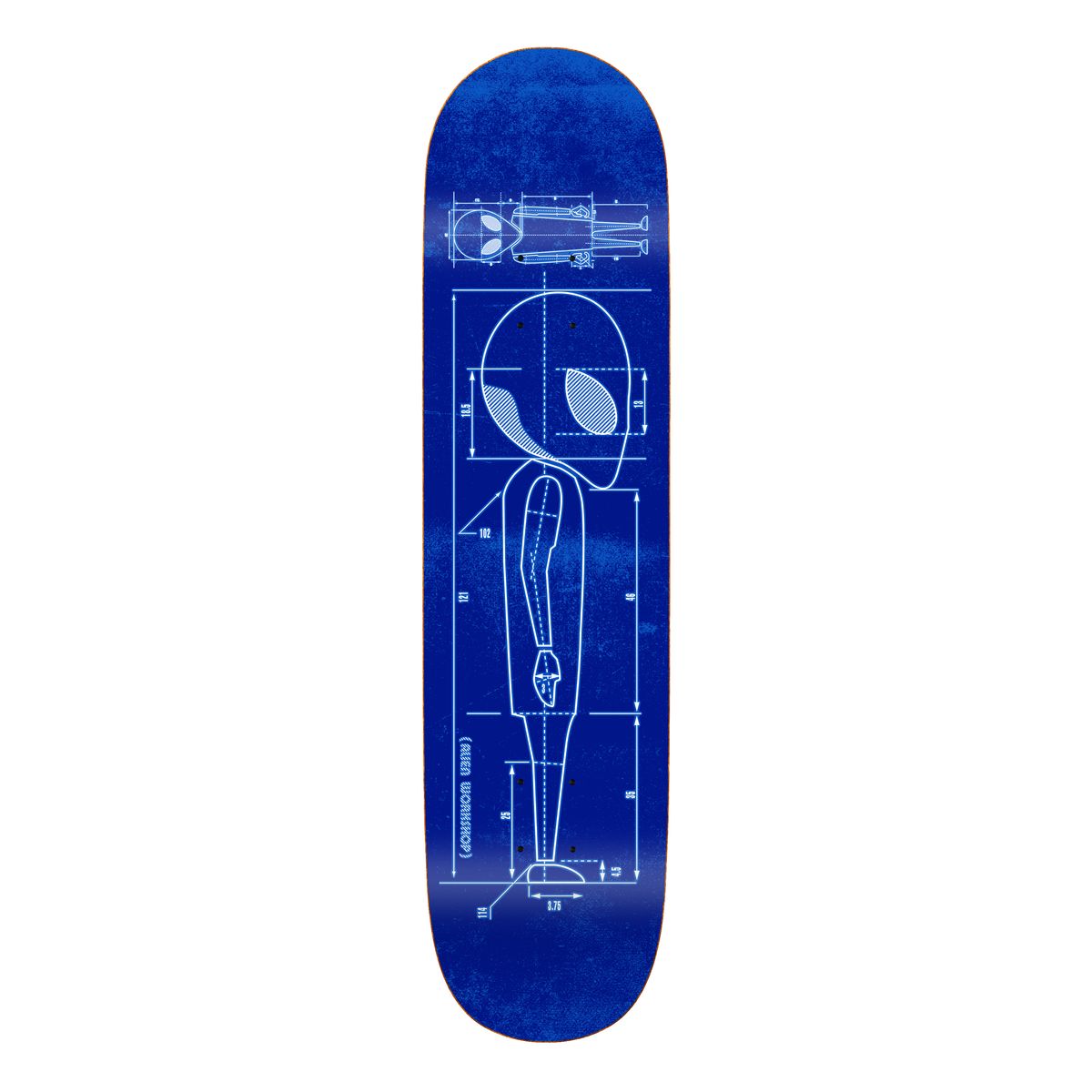 ALIEN WORKSHOP BLUEPRINT DECK 8.375