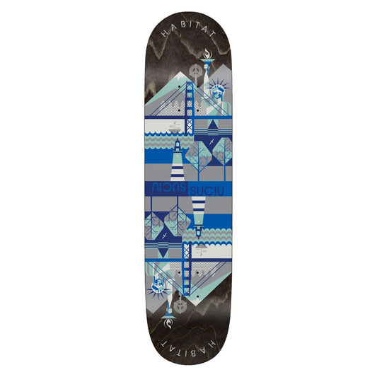 HABITAT SKATEBOARDS CONTINENTAL TWIN DECK 8.375