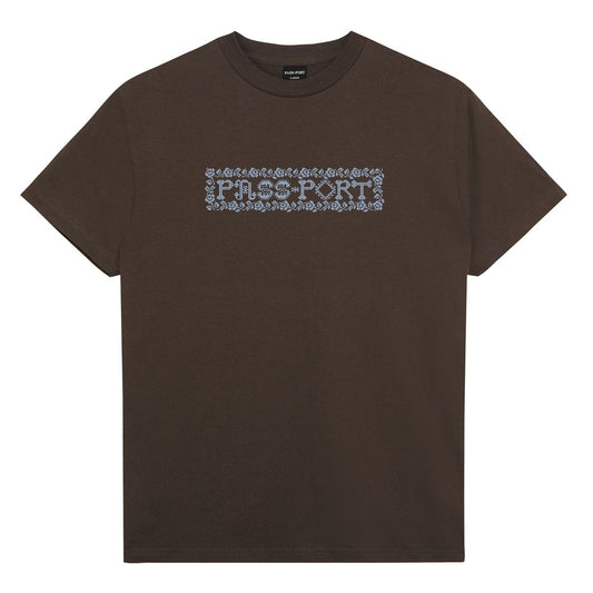 PASS~PORT SKATEBOARDS ROSARY TEE BARK