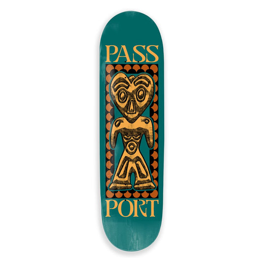 PASS~PORT SKATEBOARDS DOGU SERIES HEART HEAD DECK 8.5
