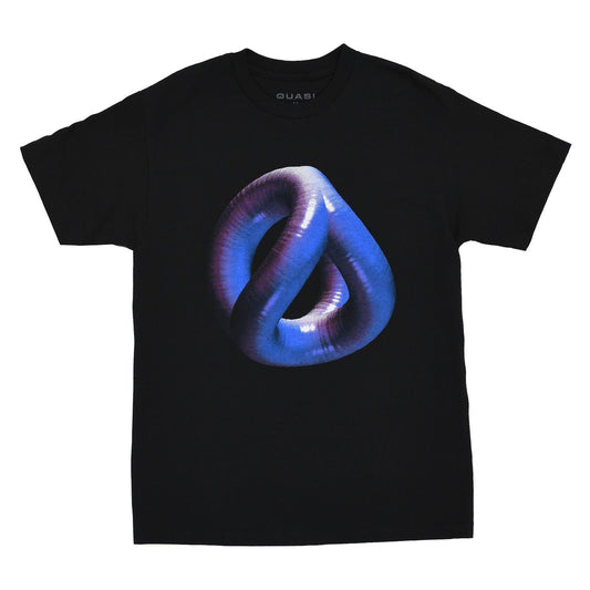 QUASI SKATEBOARDS WORMTRAP TEE BLACK