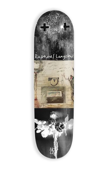 HODDLE SKATEBOARDS RAPHAEL LANGSLOW DEBUT PRO DECK