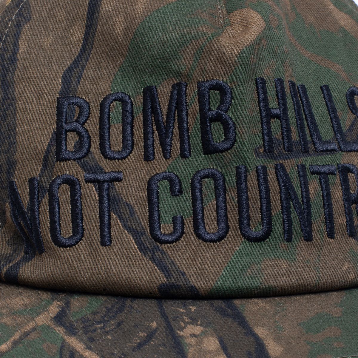 GX1000 BOMB HILL 5 PANEL CAP CAMO