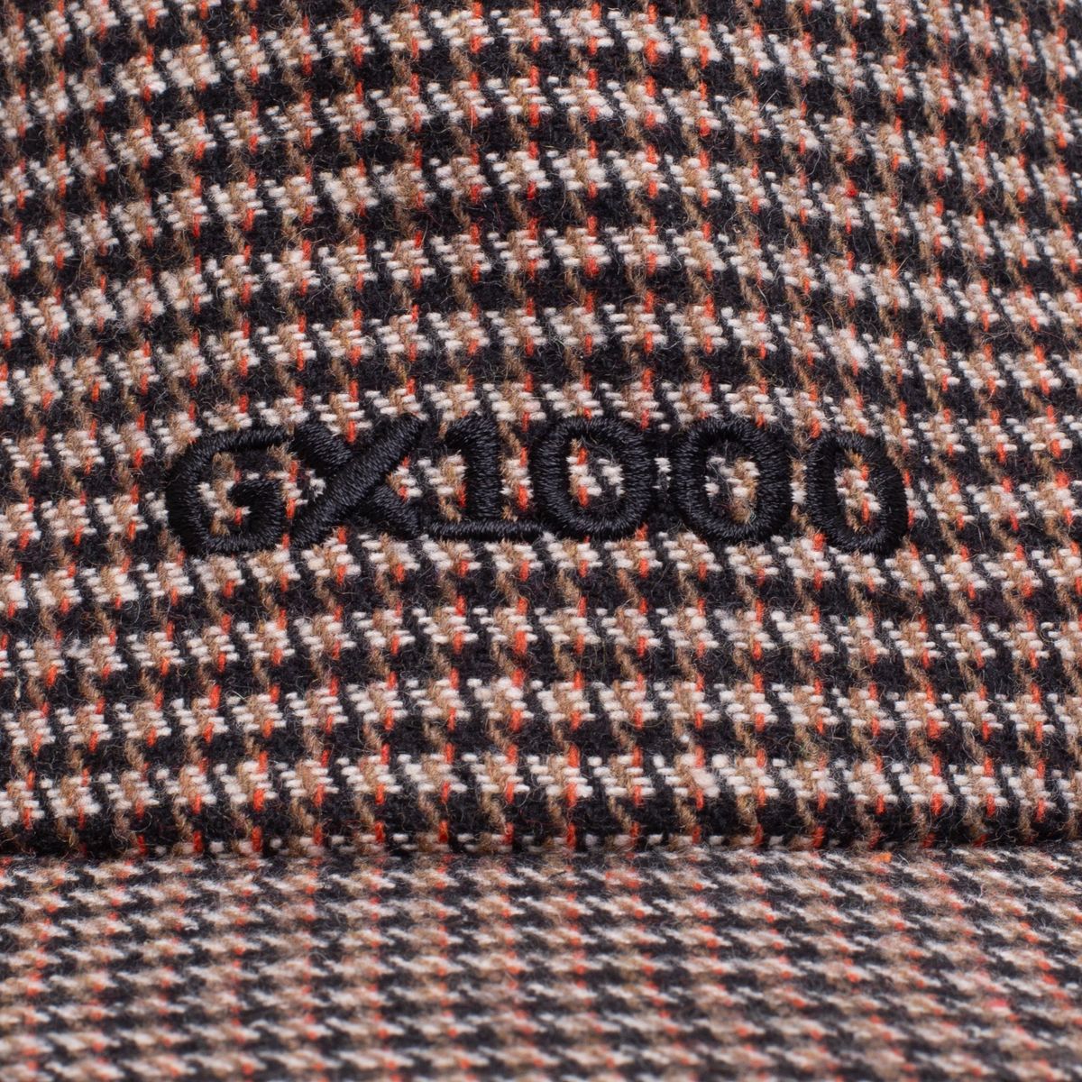 GX1000 MINI OG LOGO HOUNDSTOOTH CAP BROWN/BLACK