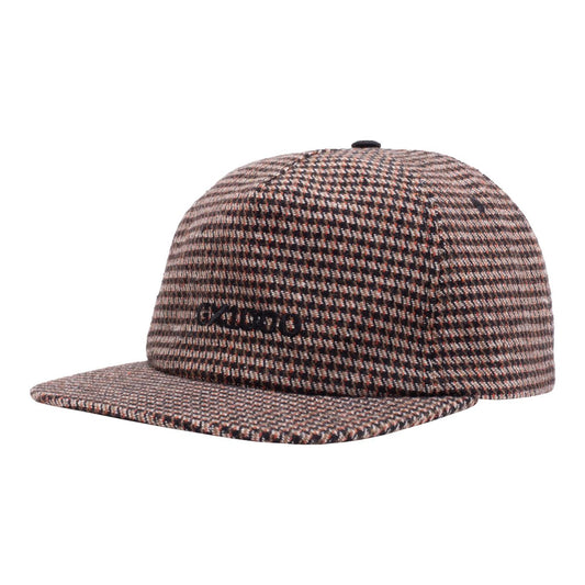 GX1000 MINI OG LOGO HOUNDSTOOTH CAP BROWN/BLACK