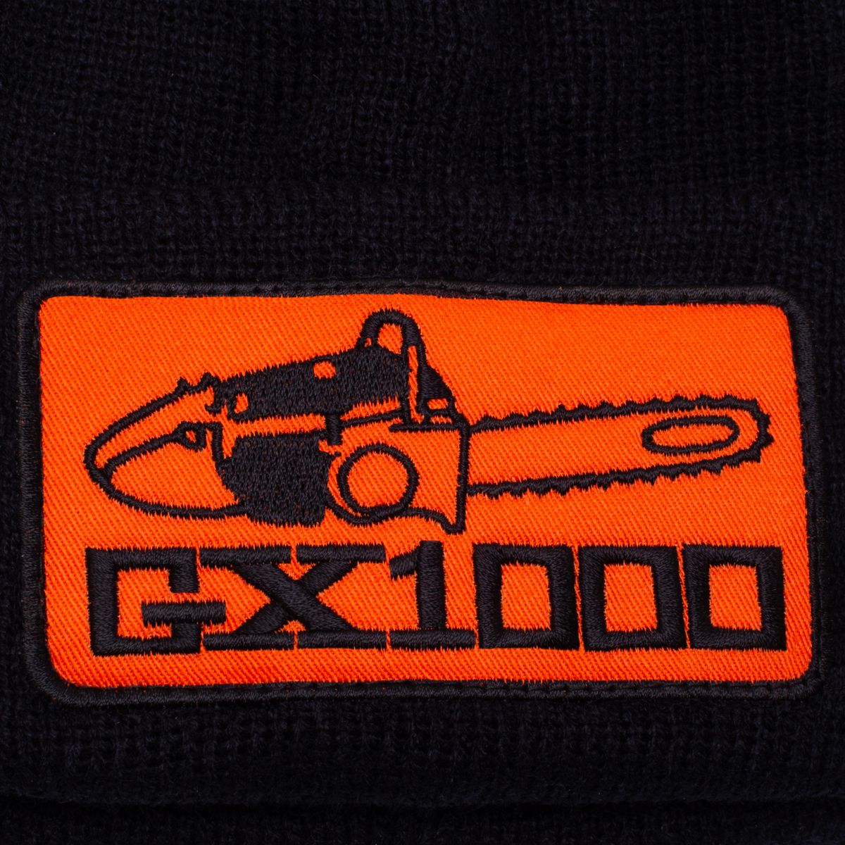 GX1000 CHAINSAW BEANIE BLACK