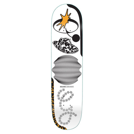 QUASI SKATEBOARDS CROCKETT BELLYACHIN DECK 8.25