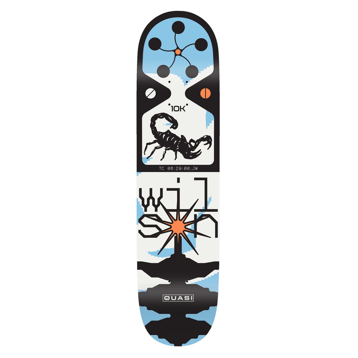 QUASI SKATEBOARDS WILSON Y2K DECK 8.75